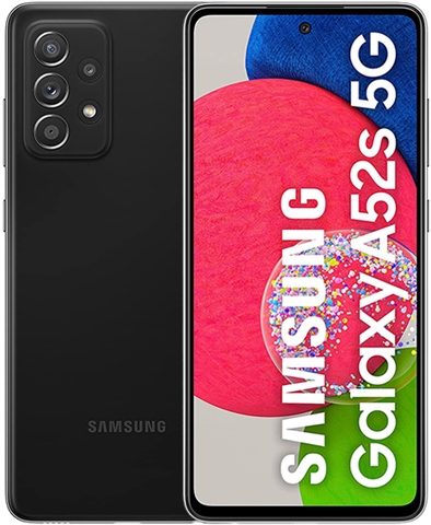 Samsung Galaxy A52s 5G Dual Sim (8GB+256GB) Awesome Black